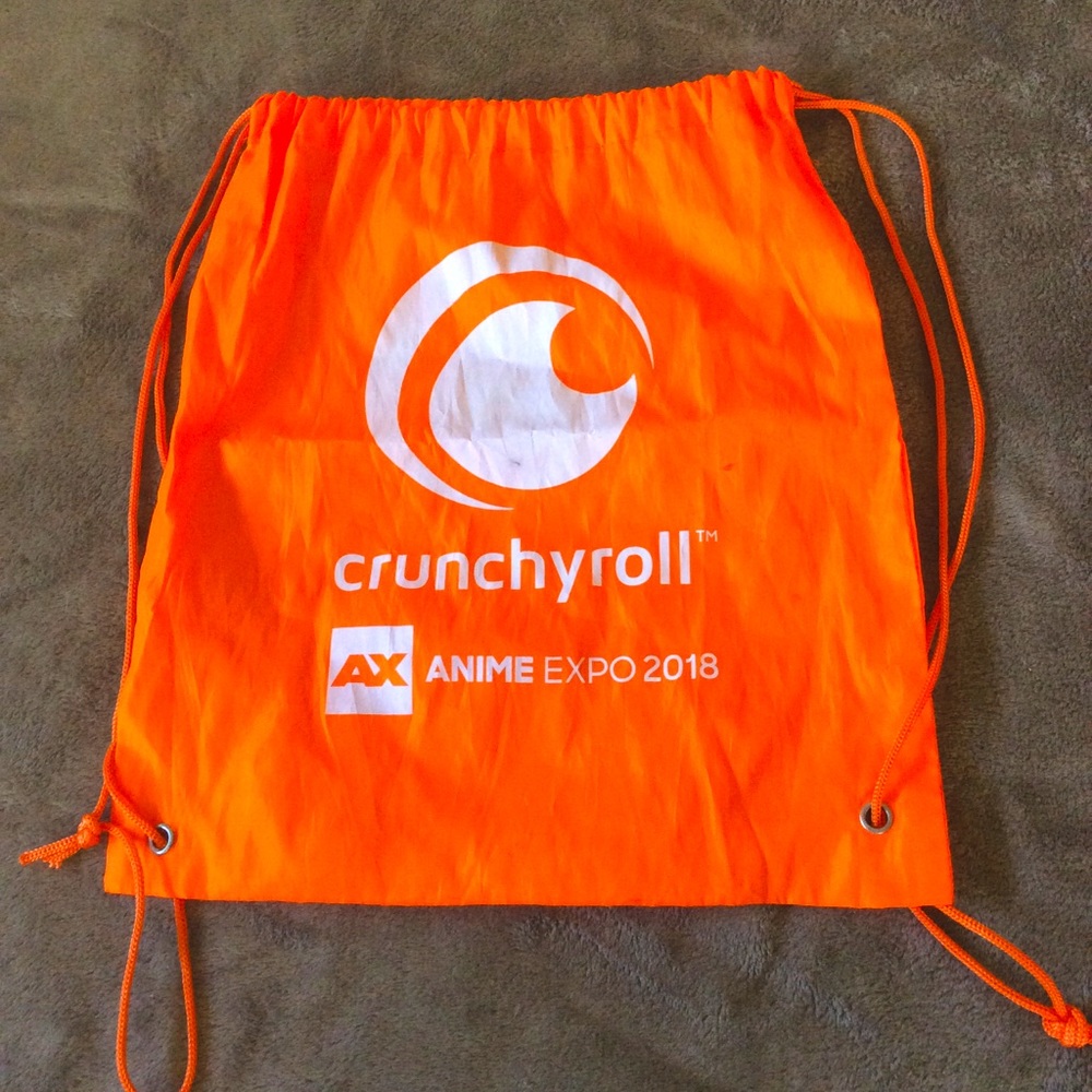 Anime Expo 2018 Crunchyroll Drawstring Bag